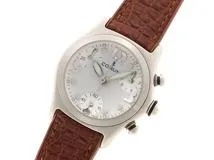 CORUM コルム バブルデイト クロノグラフ 19625020 SS/革 クロコダイル  