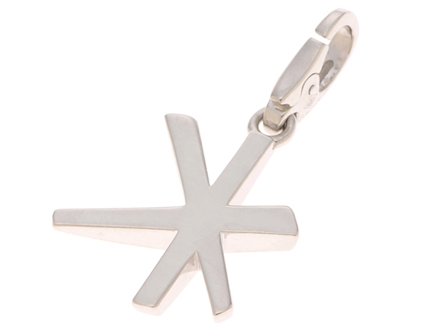 CARTIER カルティエ エトワールシャンゼリゼチャーム K18ホワイトゴールド ダイヤモンド B3008500 約4.6g 2143200623636 【432】