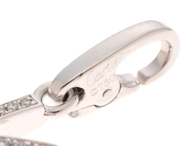 CARTIER カルティエ エトワールシャンゼリゼチャーム K18ホワイトゴールド ダイヤモンド B3008500 約4.6g 2143200623636 【432】