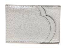 TIFFANY ティファニー RETURN TO TIFFANY カードケース シルバー レザー 2143200623780 【432】