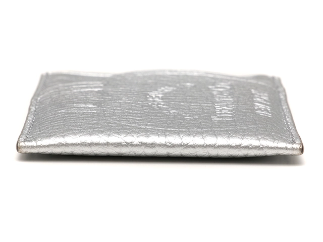 TIFFANY ティファニー RETURN TO TIFFANY カードケース シルバー レザー 2143200623780 【432】