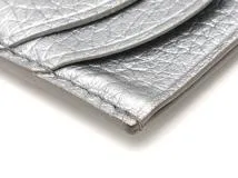 TIFFANY ティファニー RETURN TO TIFFANY カードケース シルバー レザー 2143200623780 【432】