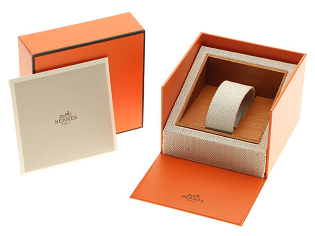 HERMES エルメス ケリーウォッチ KE1.201 ボルドー 赤 GP/レザー