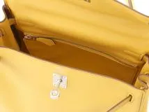 HERMES　エルメス　ケリー25　サン/SV　ヴォースウィフト　W刻印(2024)【430】2143200625098