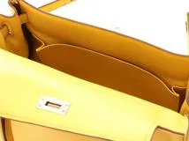 HERMES　エルメス　ケリー25　サン/SV　ヴォースウィフト　W刻印(2024)【430】2143200625098