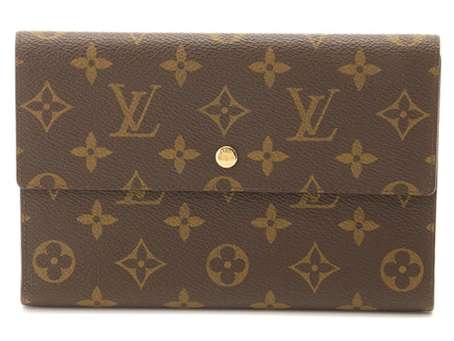 美品✨️ルイヴィトン　モノグラム　ポシェット　パスポール　三つ折り財布　財布 LOUIS VUITTON ルイヴィトン 財布/三つ折り ポシェット