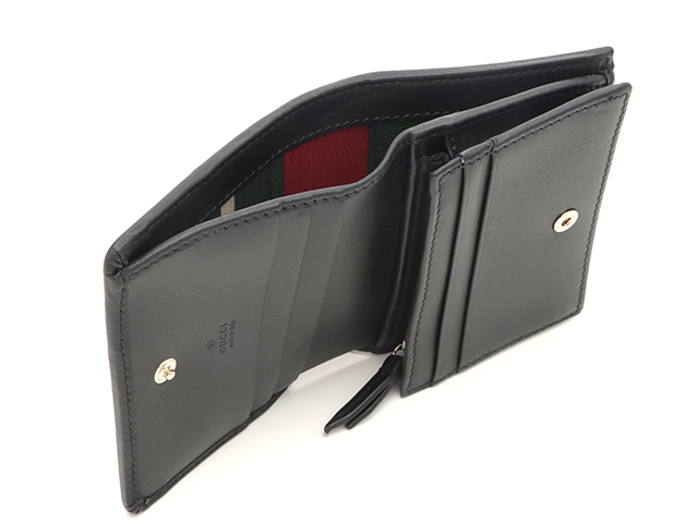 GUCCI グッチ GGエンブレム スモールウォレット 二つ折り