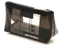 シャネル　クリアポーチ CHANEL シャネル ノベルティ ポーチ ホワイト クリア 化粧ポーチ