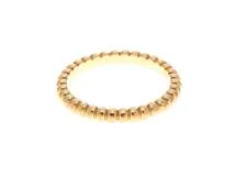 Van Cleef & Arpels ヴァンクリーフ&アーペル ペルレスモール リング 指輪  VCARN95Q48  YG イエローゴールド 48号（日本サイズ8号）【460】2143200627078A