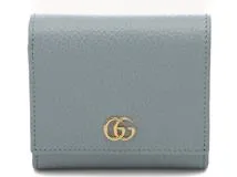 GUCCI グッチ ダブルG バイカラースモールウォレット ライト