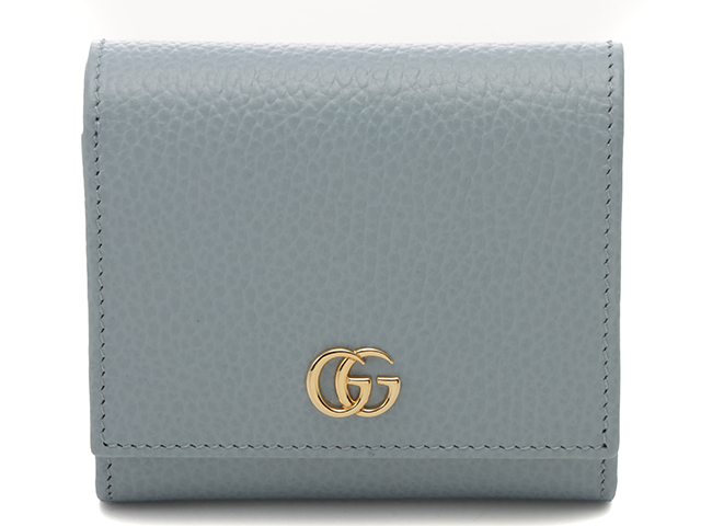 GUCCI グッチ ダブルG バイカラースモールウォレット ライト