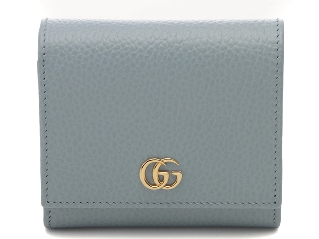 GUCCI グッチ ダブルG バイカラースモールウォレット ライト