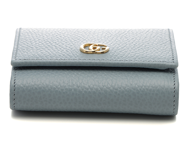 GUCCI グッチ ダブルG バイカラースモールウォレット ライト