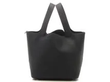 HERMES エルメス ピコタンロックMM トリヨンクレマンス ブラック