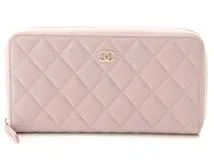 CHANEL シャネル マトラッセロングジップウォレット キャビア