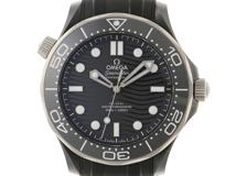 2019年　ギャラ有　OMEGA　オメガ　シーマスター ダイバー300　210.92.44.20.01.001　セラミック/ラバー　メンズ　自動巻き2143200631761【432】