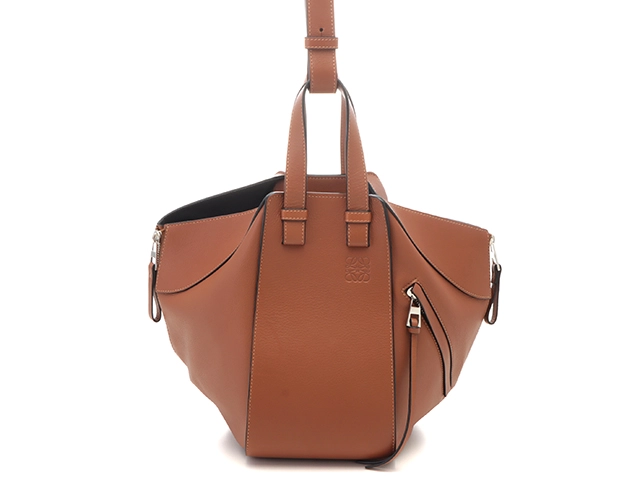 LOEWE ロエベ ハンモックバッグ スモール タン カーフ 387.30