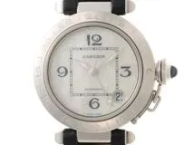 CARTIER カルティエ パシャC 2004年クリスマス限定 ホワイトシェル