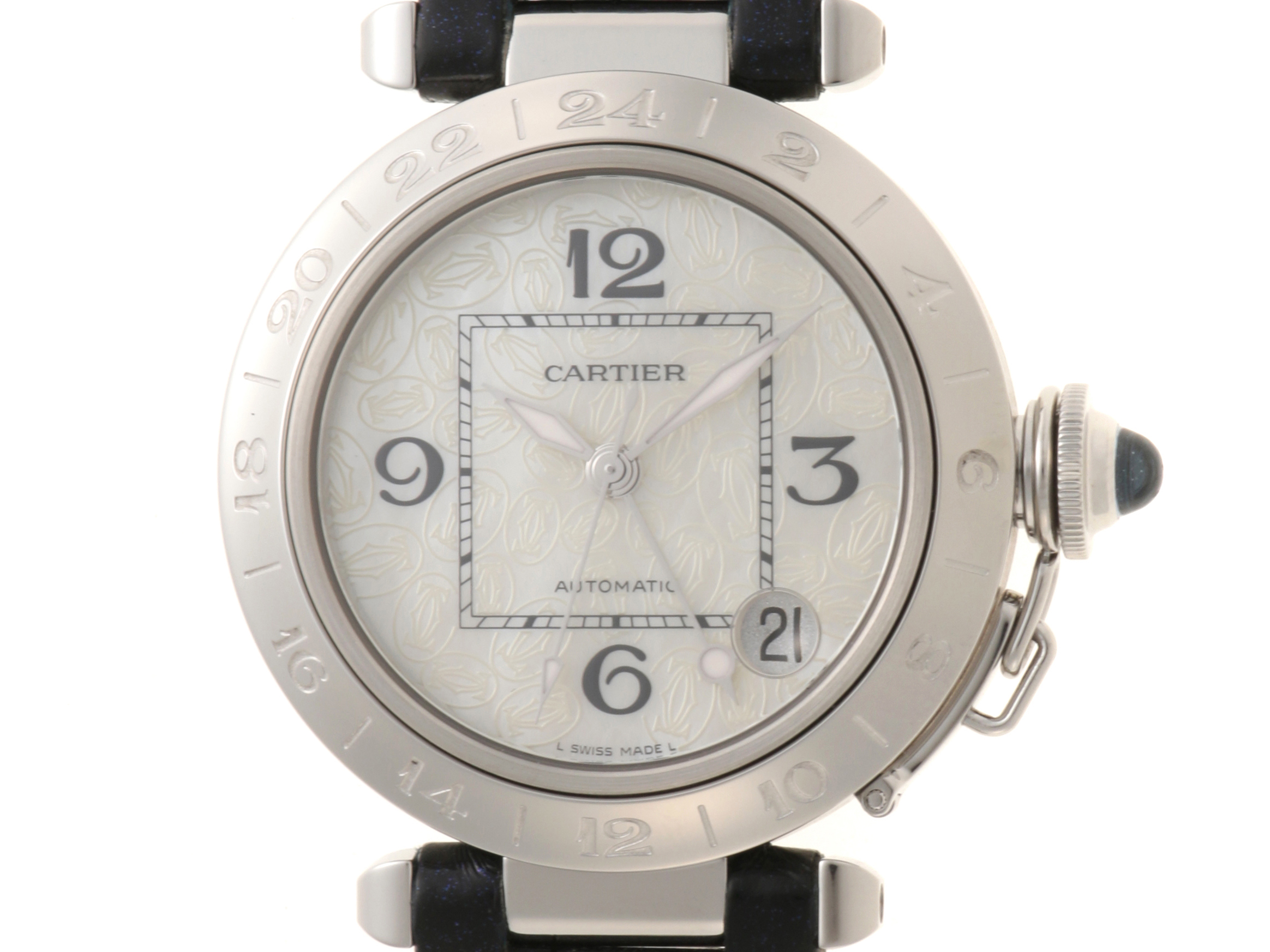 ク*ミ様 Cartier パシャCクリスマス限定シェル文字盤 ステンレススチール ク*ミ様 Cartier パシャCクリスマス限定シェル文字盤 ステンレス