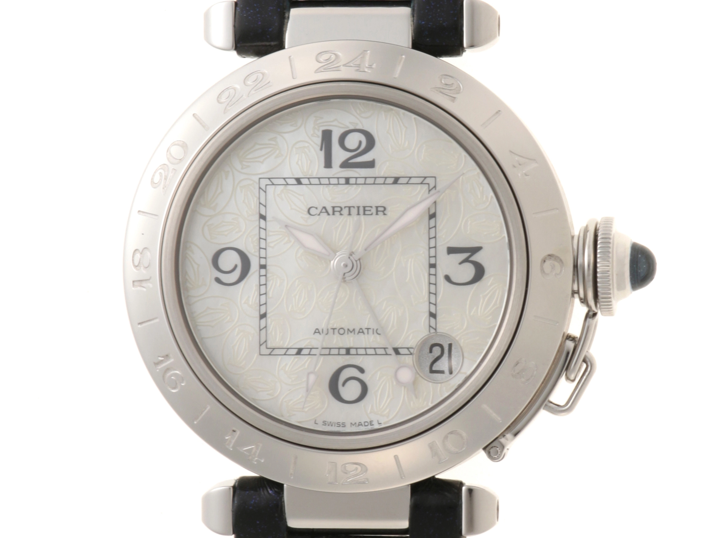 ク*ミ様 Cartier パシャCクリスマス限定シェル文字盤 ステンレス