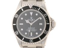 2003年1月並行品 ROLEX ロレックス メンズ オートマチック シードゥエラー 16600 ブラック文字盤 SS【472】HK