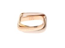 Cartier　カルティエ　トリニティクッション 　リング　K18 ゴールド　#55(約12号）　 重さ：8.7g　【471】