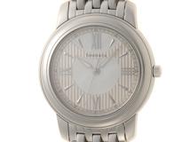 TIFFANY&CO　ティファニー　マーク　Z0046.17.10A91A00A　SS　ホワイトシェル文字盤　男性用クオーツ時計【473】