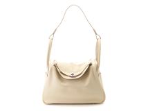 HERMES　エルメス　リンディ30　パーシュマン　SV　ヴォー・スウィフト　□K刻印（2007年頃製造）【431】2143200636100