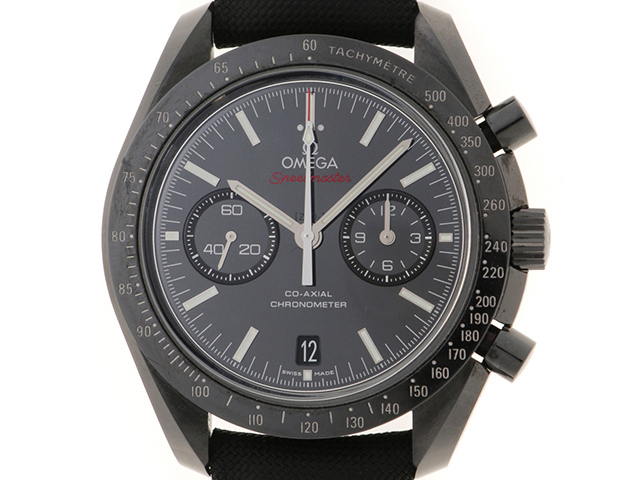 2021年 ギャラ有 OMEGA オメガ スピードマスター ダークオフザ