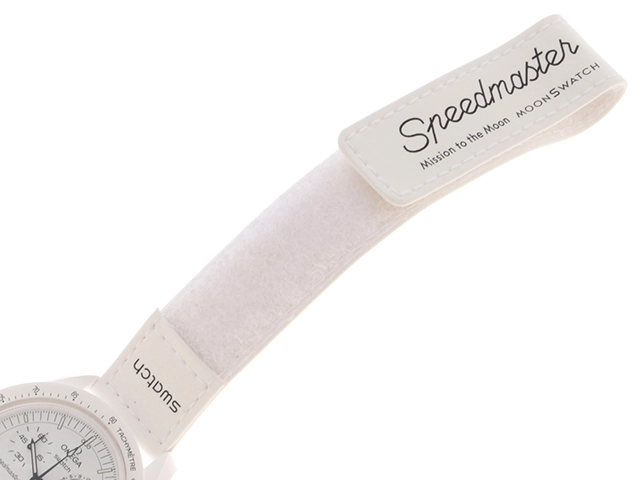 swatch スウォッチ×OMEGA オメガ MoonSwatch MOONPHASE - FULL MOON Snoopy S033W700 バイオセラミック ホワイト クォーツ 【460】2143200636902
