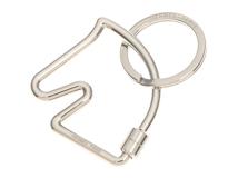 HERMES　エルメス　シュヴァルキーホルダー　シルバー色金具【472】YI