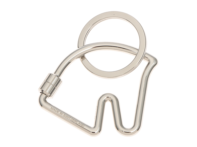 HERMES エルメス シュヴァルキーホルダー シルバー色金具【472】YI の