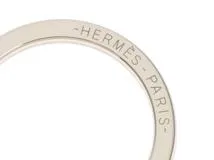 HERMES　エルメス　シュヴァルキーホルダー　シルバー色金具【472】YI