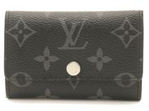 Louis Vuitton 折りたたみ 黒 中古 すぐ届く ヴィトン 折り畳み 財布 黒 グレー スレンダー (Louis