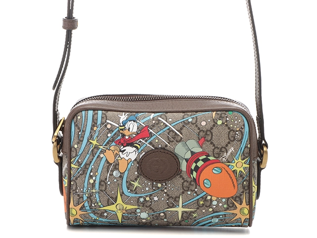 GUCCI グッチ GGスプリームドナルドダックショルダーバッグ