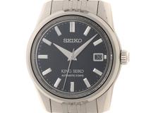 SEIKO セイコー メンズ オートマチック キングセイコー SDKS017 ネイビー文字盤 SS【472】HK