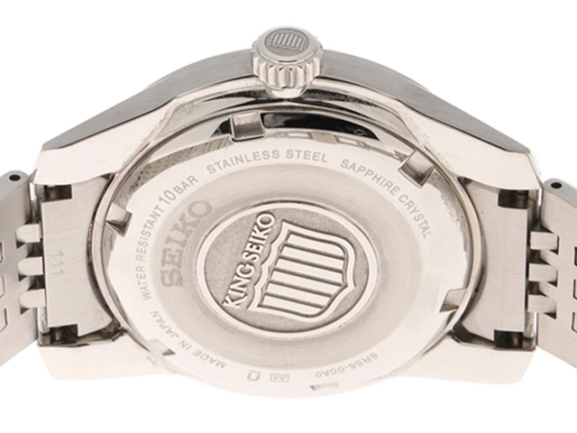 SEIKO セイコー メンズ オートマチック キングセイコー SDKS017 ネイビー文字盤 SS【472】HK