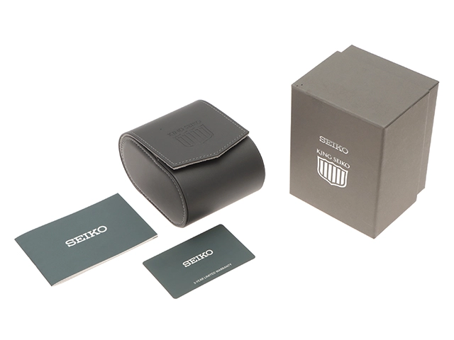 SEIKO セイコー メンズ オートマチック キングセイコー SDKS017 ネイビー文字盤 SS【472】HK