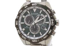 CITIZEN シチズン プロマスター ランド CB5034-91W SS ステンレススチール グリーン文字盤 エコドライブ 【460】2143200639033