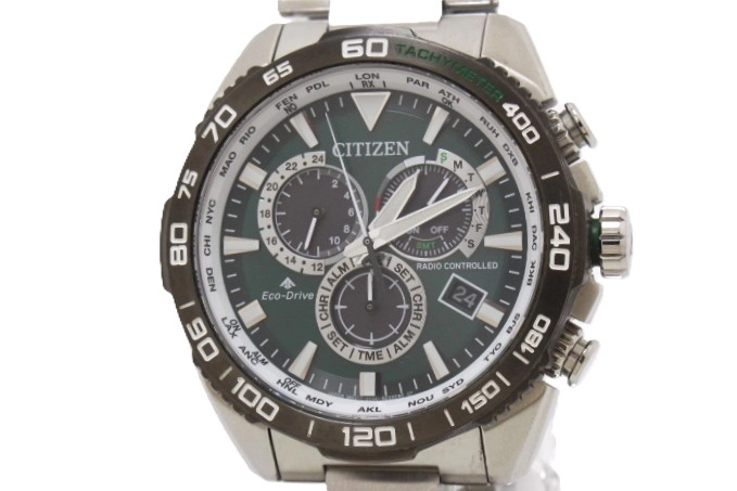 21番、27番 CITIZEN シチズン プロマスター ランド CB5034-91W SS ステンレス