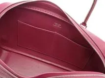 HERMES エルメス　ハンドバック　プリュムエラン トスカ エプソン シルバー金具【472】AH