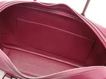 HERMES エルメス　ハンドバック　プリュムエラン トスカ エプソン シルバー金具【472】AH