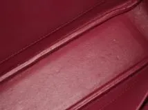 HERMES エルメス　ハンドバック　プリュムエラン トスカ エプソン シルバー金具【472】AH