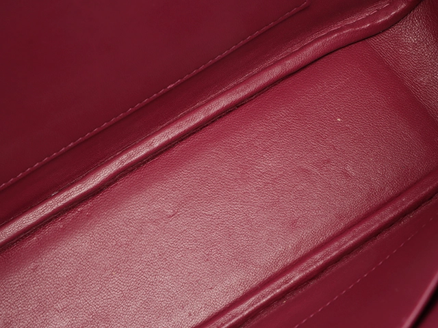 HERMES エルメス　ハンドバック　プリュムエラン トスカ エプソン シルバー金具【472】AH