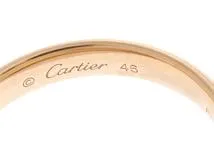 Cartier カルティエ トリニティ リング K18 ゴールド 3カラー #46 8.9g