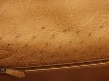 HERMES　エルメス　ショルダーバッグ　ケリー32　コニャック・チェスナック・GP金具　オーストリッチ　○Y刻印・1995年頃製造【472】HA