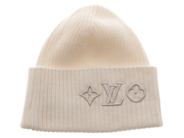LOUIS VUITTON ルイヴィトン ビーニーLVヘッドライン ニットキャップ