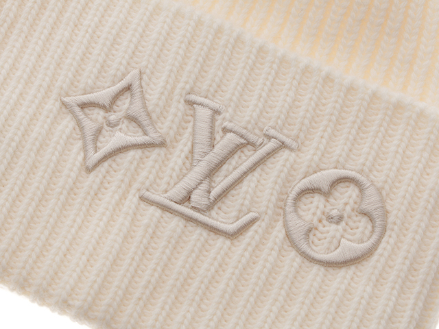 LOUIS VUITTON ルイヴィトン ビーニーLVヘッドライン ニットキャップ