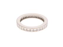 Cartier　カルティエ　フルエタニティ 　リング　PT950プラチナ　#48　ダイヤモンド1.65 　4.2g　【430】2143200641234