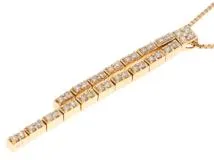 JEWELRY ノンブランドジュエリー ネックレス K18イエローゴールド ダイヤモンド0.50ct 【472】SJ